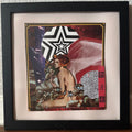 Aries Stellium - Original Collage (Framed - 9.5" x 9.5")