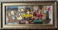 Dangerous Mystic Whores - Original Collage (Framed - 14" x 7")