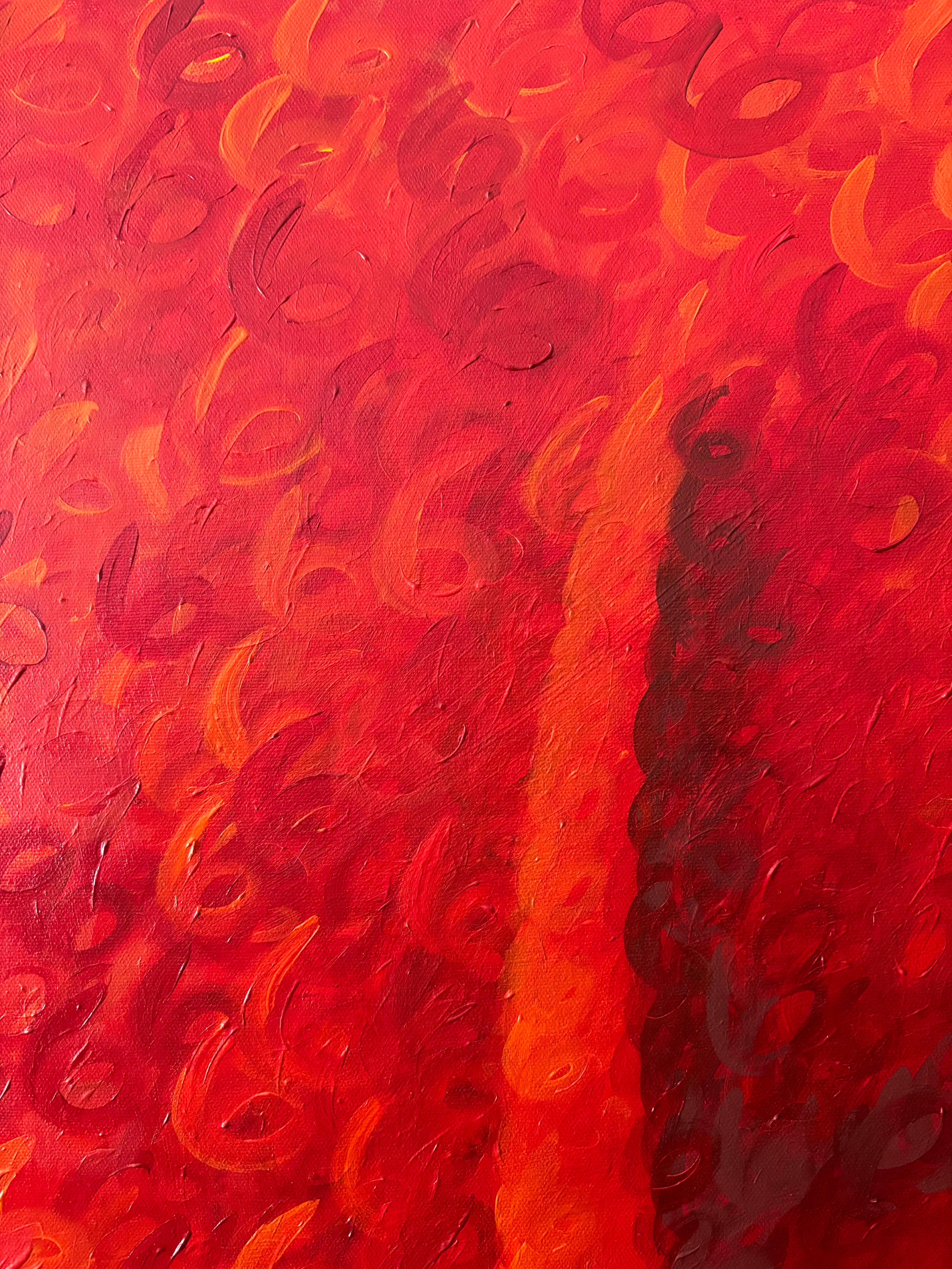 The Devil's in the Details (Revisited) - Original Painting on Stretched Canvas (30" x 40")