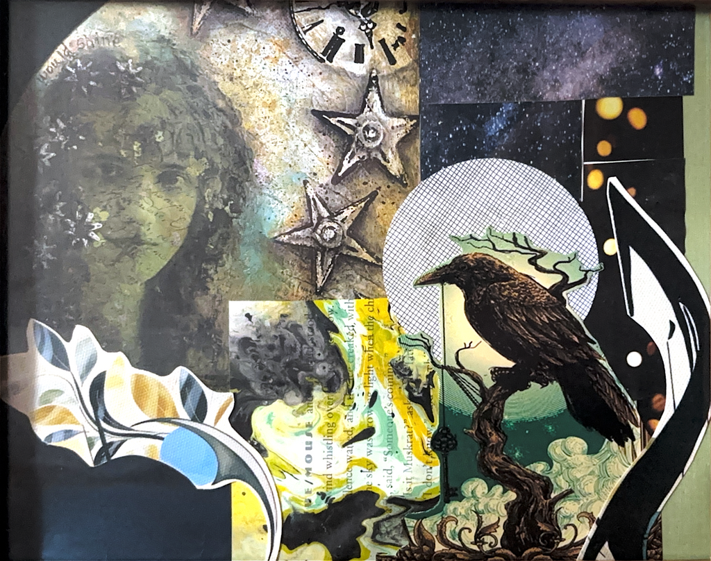 PsyKey - Original Collage (Framed - 8" x 10")