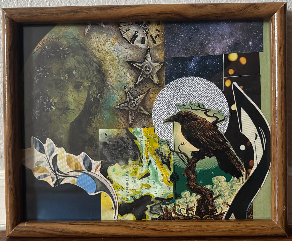PsyKey - Original Collage (Framed - 8" x 10")