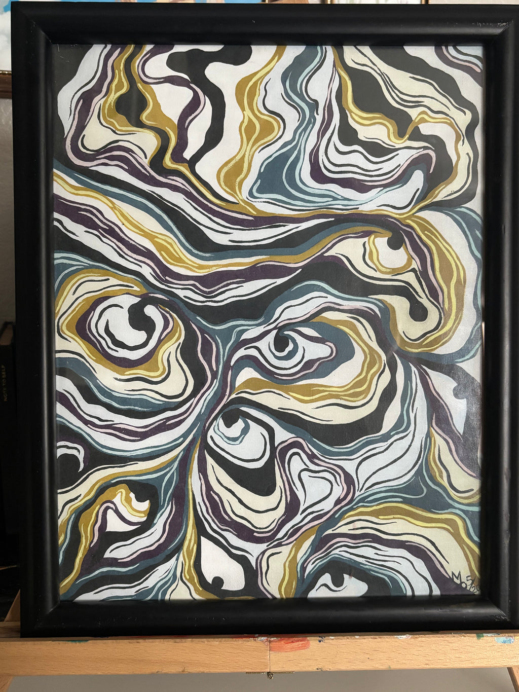 Wandering Eyes - Framed Print (12" x 15")